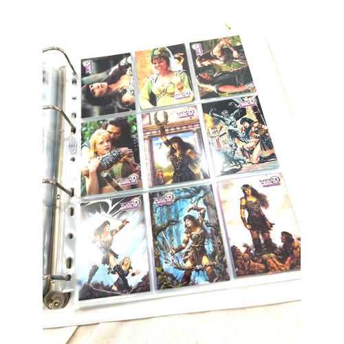 197 - Large selection of Xena warrior princess collector / trading cards, to include series 1-4