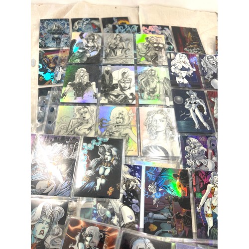 182 - Selection of Lady Death trading cards