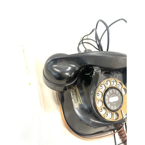 121 - Vintage Bells desk phone, 2 other vintage style telephones, all untested