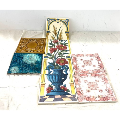 77 - Selection antique and later tiles to include Johnson
