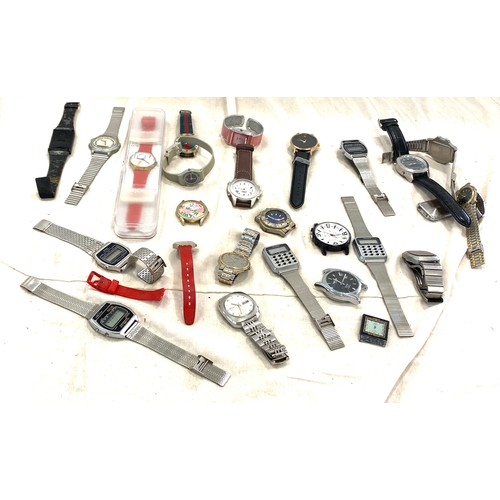 580 - Selection of wristwatches, all untested