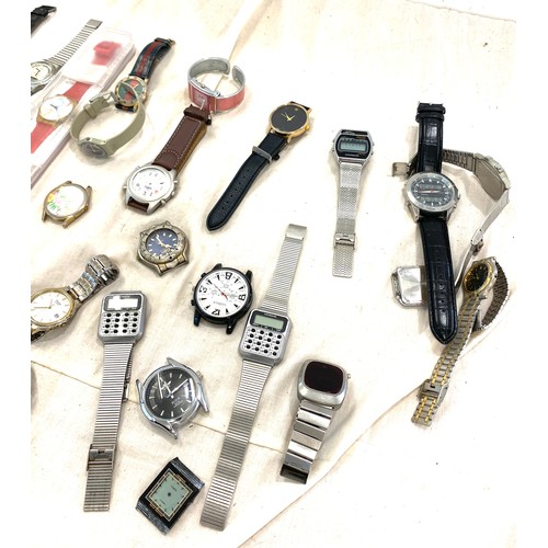 580 - Selection of wristwatches, all untested