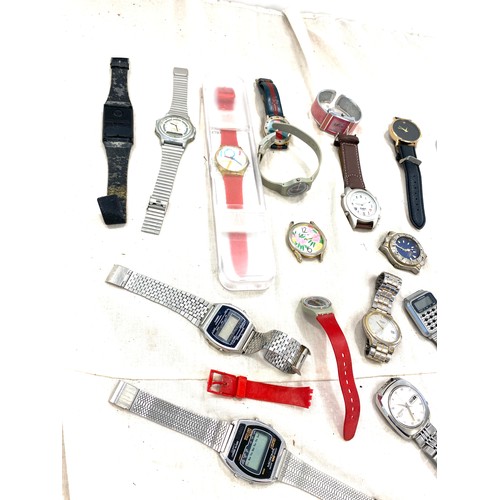 580 - Selection of wristwatches, all untested