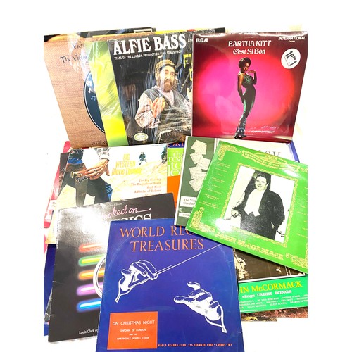 248 - Large selection of assorted records includes classical, Jimmy Shand, Richard Wagner, Alfie Bass etc