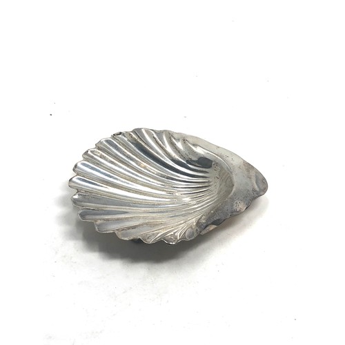 79 - Mappin & webb silver shell dish weight 65g