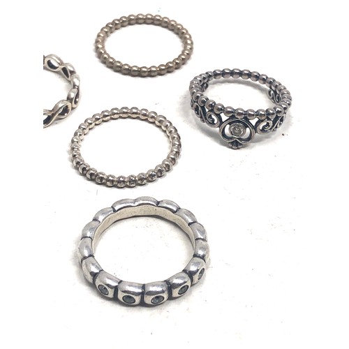 368 - 5 silver pandora charms