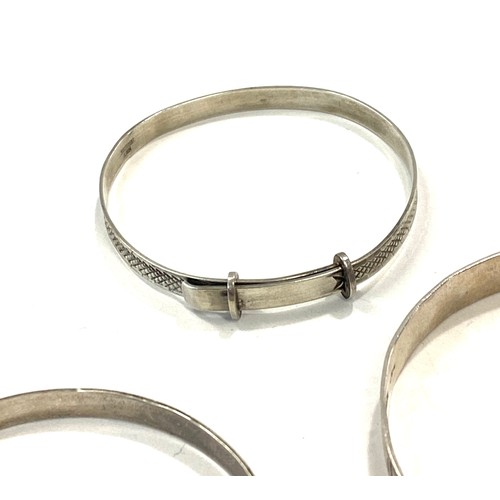 560 - 3 Silver hallmarked childrens bracelets