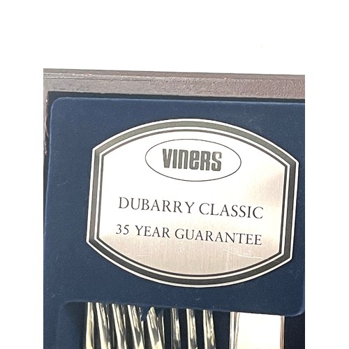 189 - Viners cased cutlery, 66 pieces