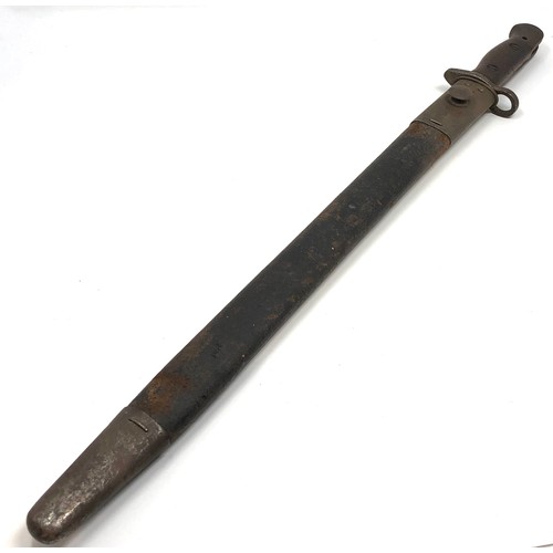 417 - 1907 pattern bayonet & scabbard