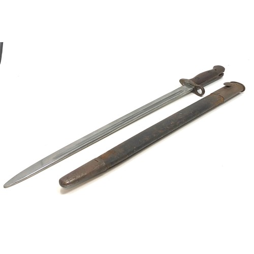 417 - 1907 pattern bayonet & scabbard