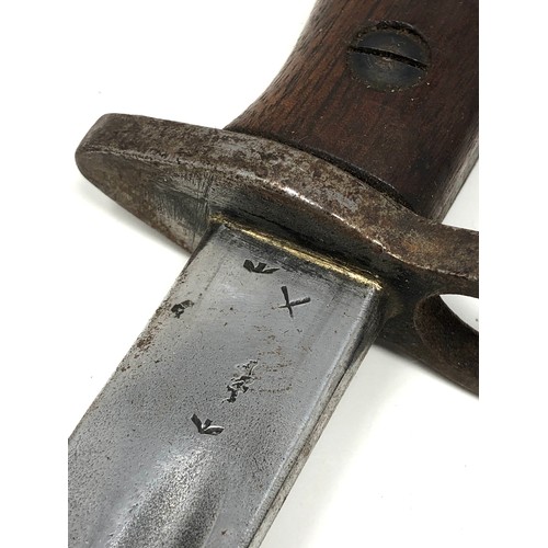 417 - 1907 pattern bayonet & scabbard