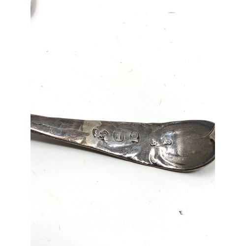 96 - 3 antique silver sifter spoons