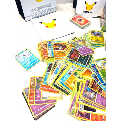150 - Large selection of Pokemon cards 2020, traders game, elite trainer box, Rev Halo