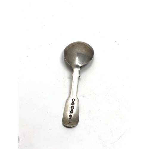 41 - Antique Georgian silver tea caddy spoon