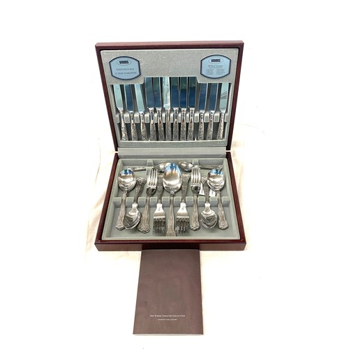 105 - Viners 44 piece canteen cutlery set