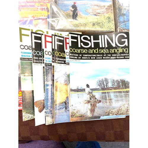 273 - Large selection of fishing magazines