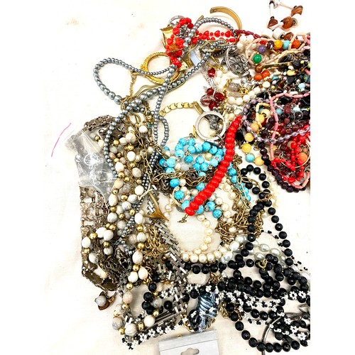 573 - Large selection of costume jewellery