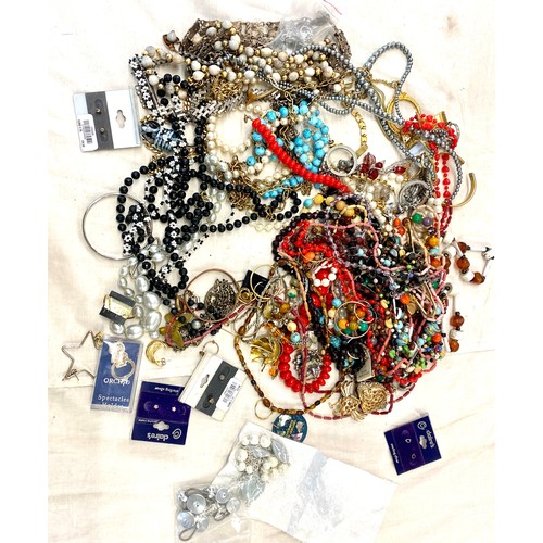 573 - Large selection of costume jewellery