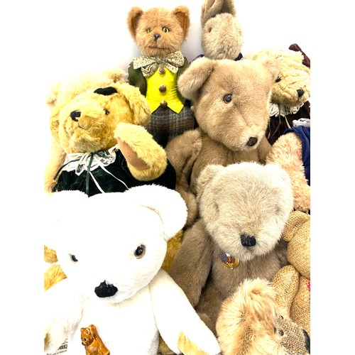 288 - Large selection of bears include Merrythought etc