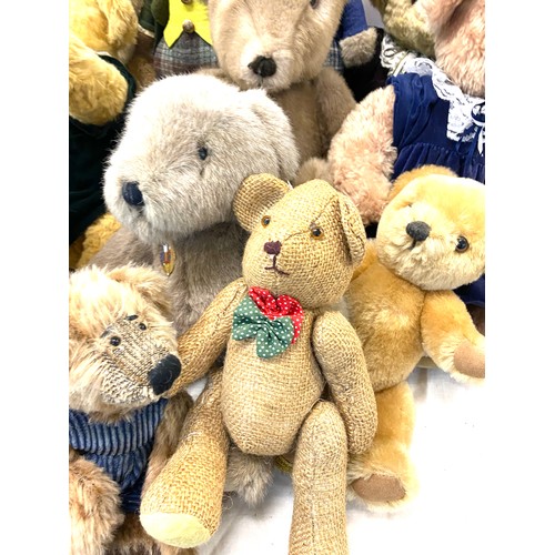 288 - Large selection of bears include Merrythought etc