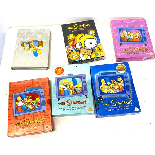 149 - Selection of The Simpsons box set 1-6