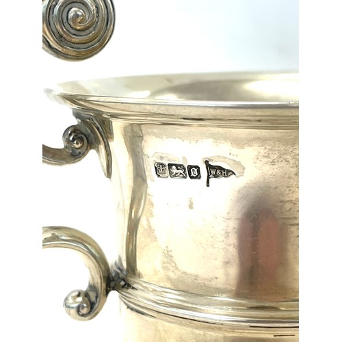 528 - Walker and Hall silver hallmarked trophy weight approx 241g