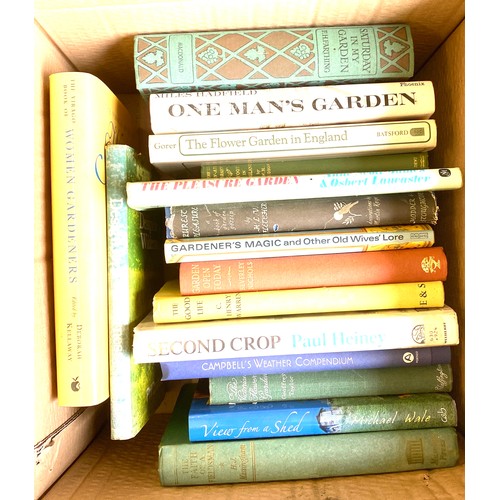 363 - 2 Boxes of assorted gardening books