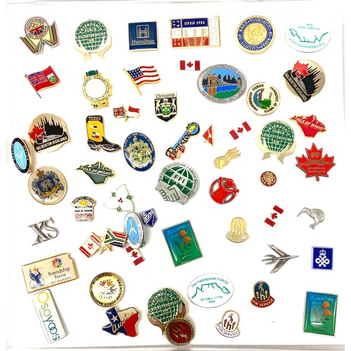 509 - Large selection of collectors badges