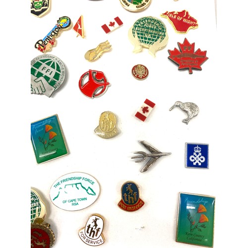 509 - Large selection of collectors badges