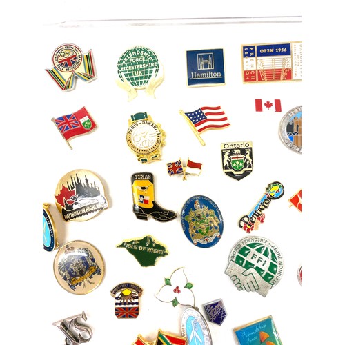 509 - Large selection of collectors badges