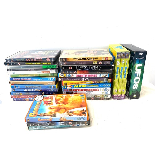 241 - Large selection of assorted DVDs includes U Rated PG 15 and 18 etc