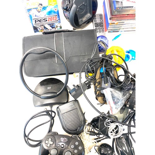 237 - Large selection of electrical items includes computer games etc