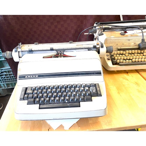 301 - 2 Vintage Adler type writers