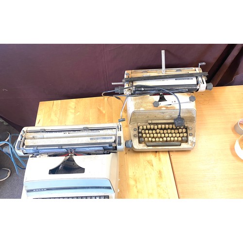 301 - 2 Vintage Adler type writers