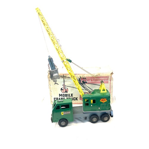 242 - Powerhouse Mobile crane truck in original box no.2734