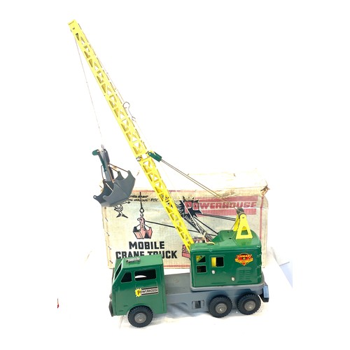 242 - Powerhouse Mobile crane truck in original box no.2734