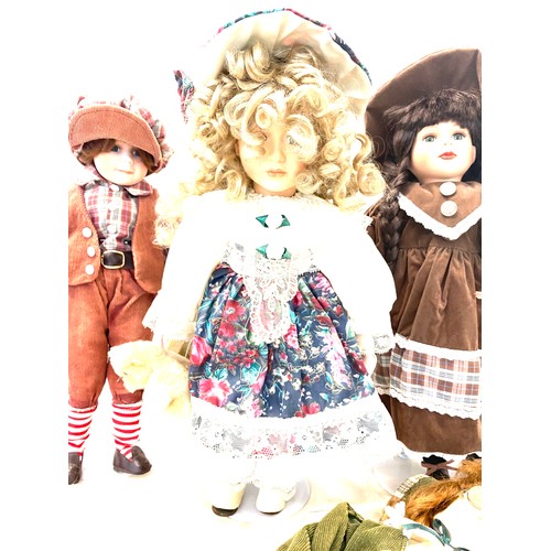 281 - 4 Vintage pot dolls from The Leonardo collection