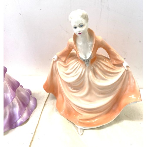 370 - The Coalport lady figures includes Grand entrance, Bolero Roamny Dance over all good condition