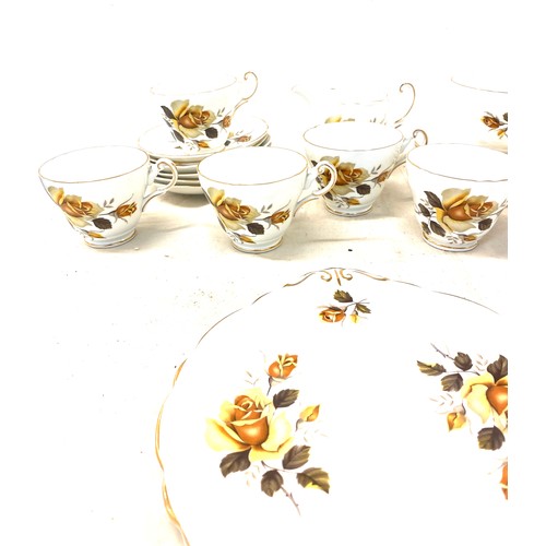 212 - Part regency bone china tea service