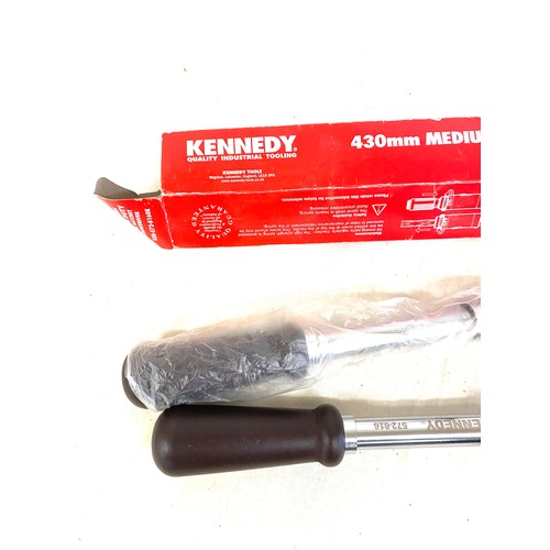 74 - 2 Kennedy 430mm Medium duty spiral ratchet screwdrivers, both brand new and un used