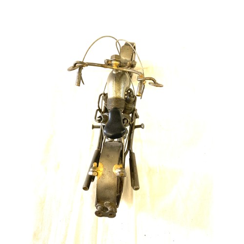 194 - Metal motorbike model length approx 12