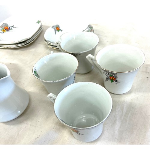 337 - Burgess Brothers part tea set