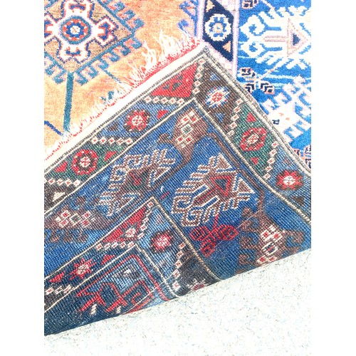 375 - Vintage rug, approximate measurements: 73 inches by 46 inches Width