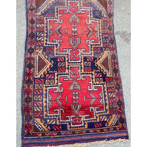 236 - Vintage hall runner, 58 inches long by 32 inches Width