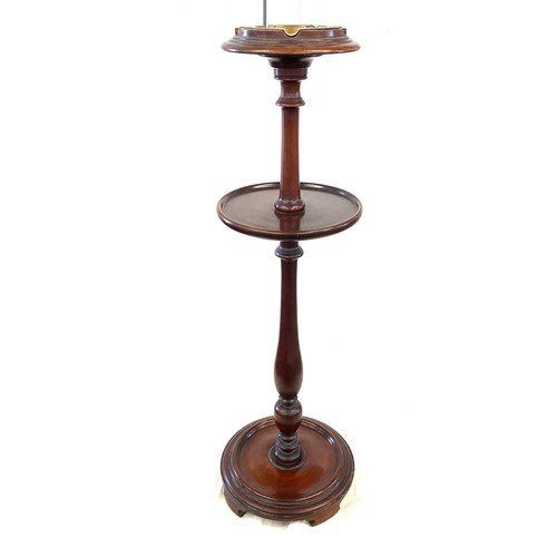 402 - Vintage smokers stand, approximate height: 28 inches