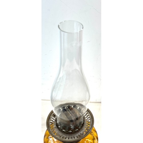 127 - Vintage oil lamp, with funnel