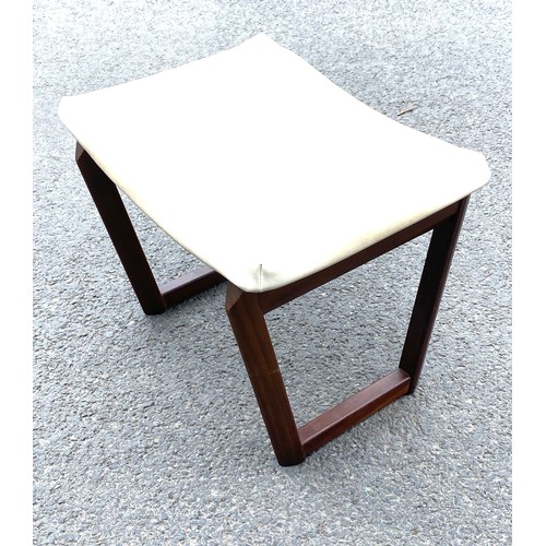 443 - Teak vintage retro stool