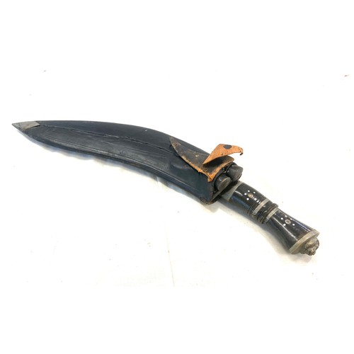 595 - Antique Gurkha knife, with scabbard