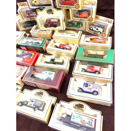 93 - Selection of Boxed Lledo Days gone by diecast cars