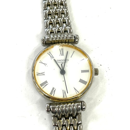 495 - Ladies Longines wristwatch, untested